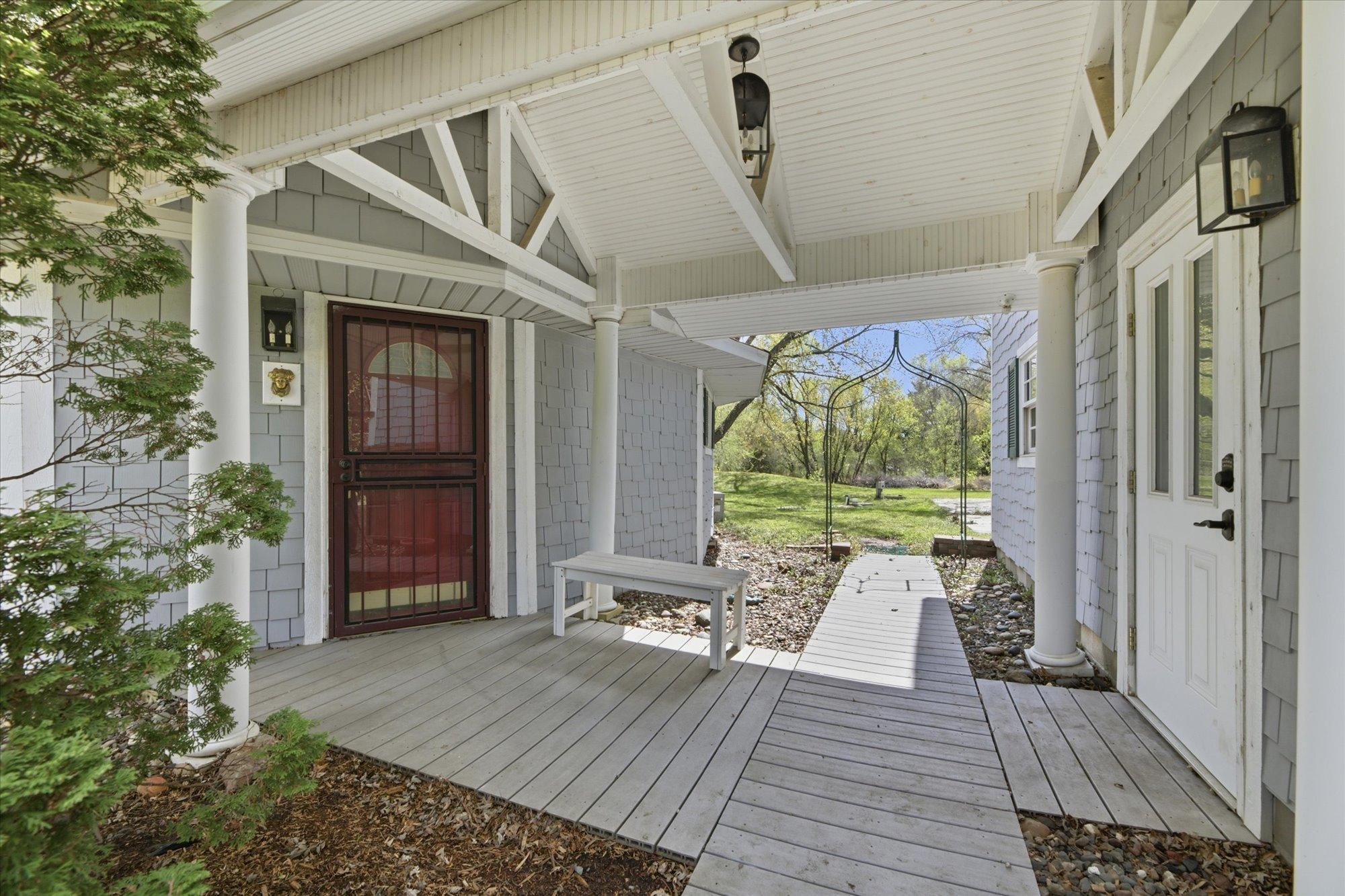 Breezeway To Garage.
