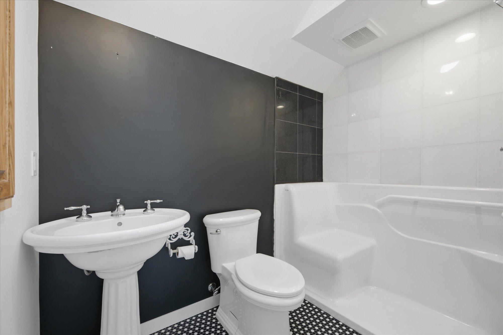 Bath Above Garage.