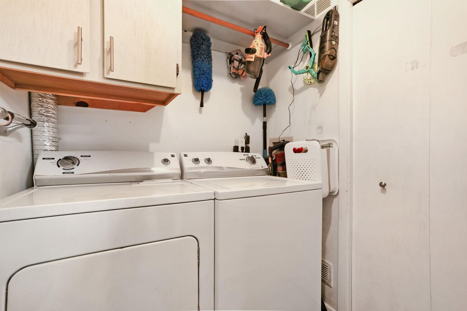 Main floor laundry room