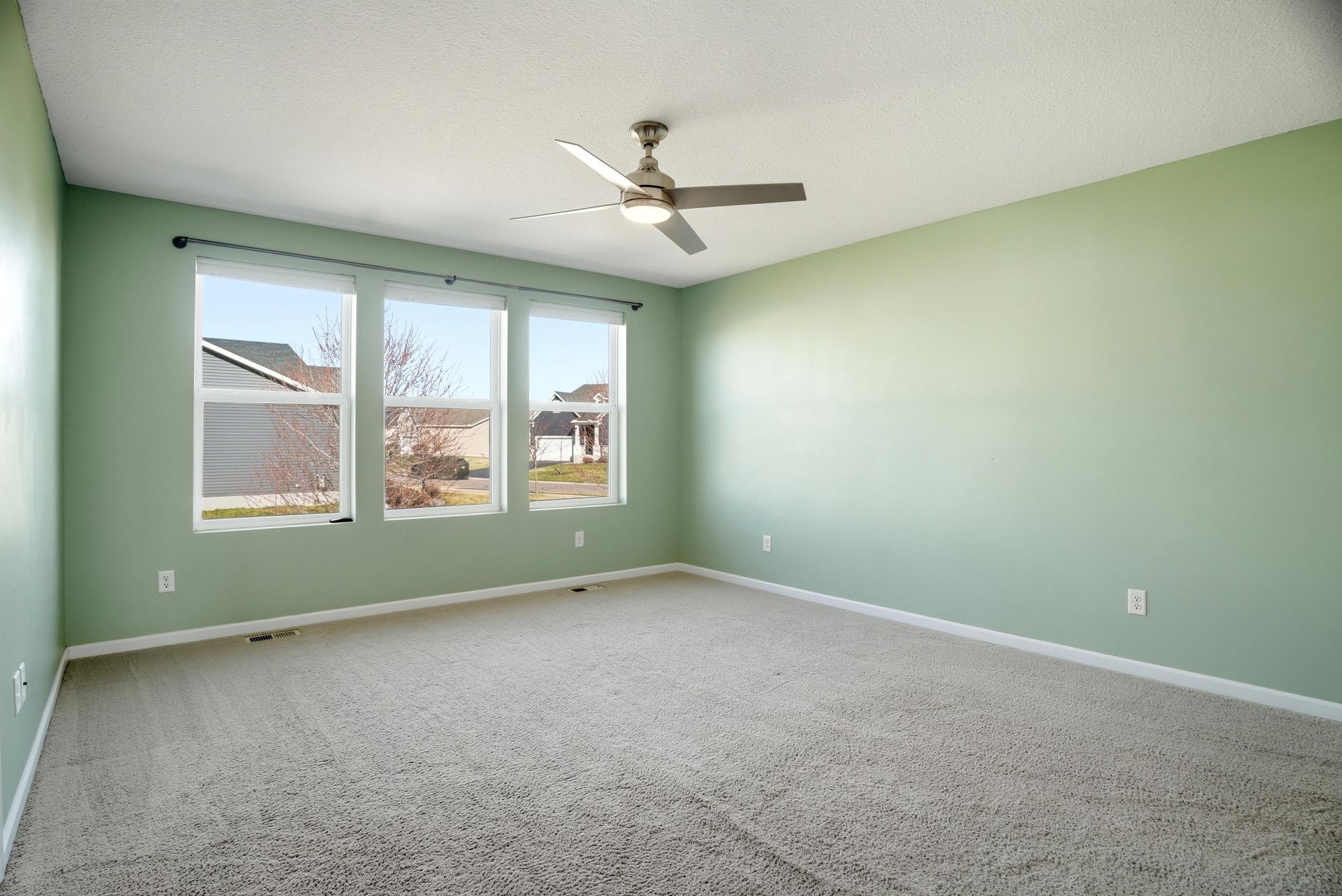 Primary Bedroom Unstaged