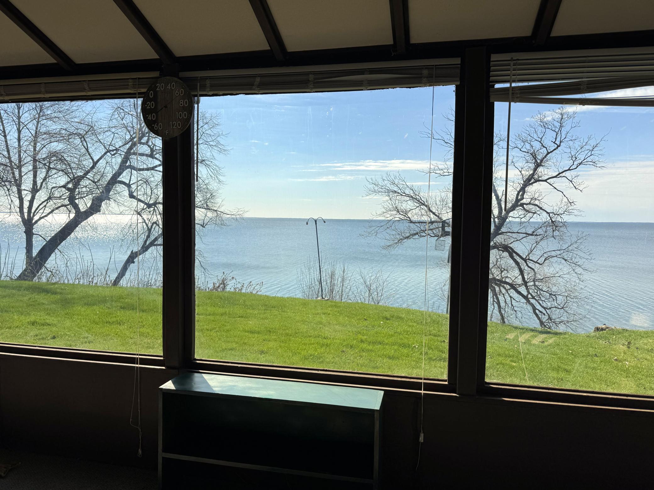 You just can't beat the view...................Mille Lacs is known for its great fishing.