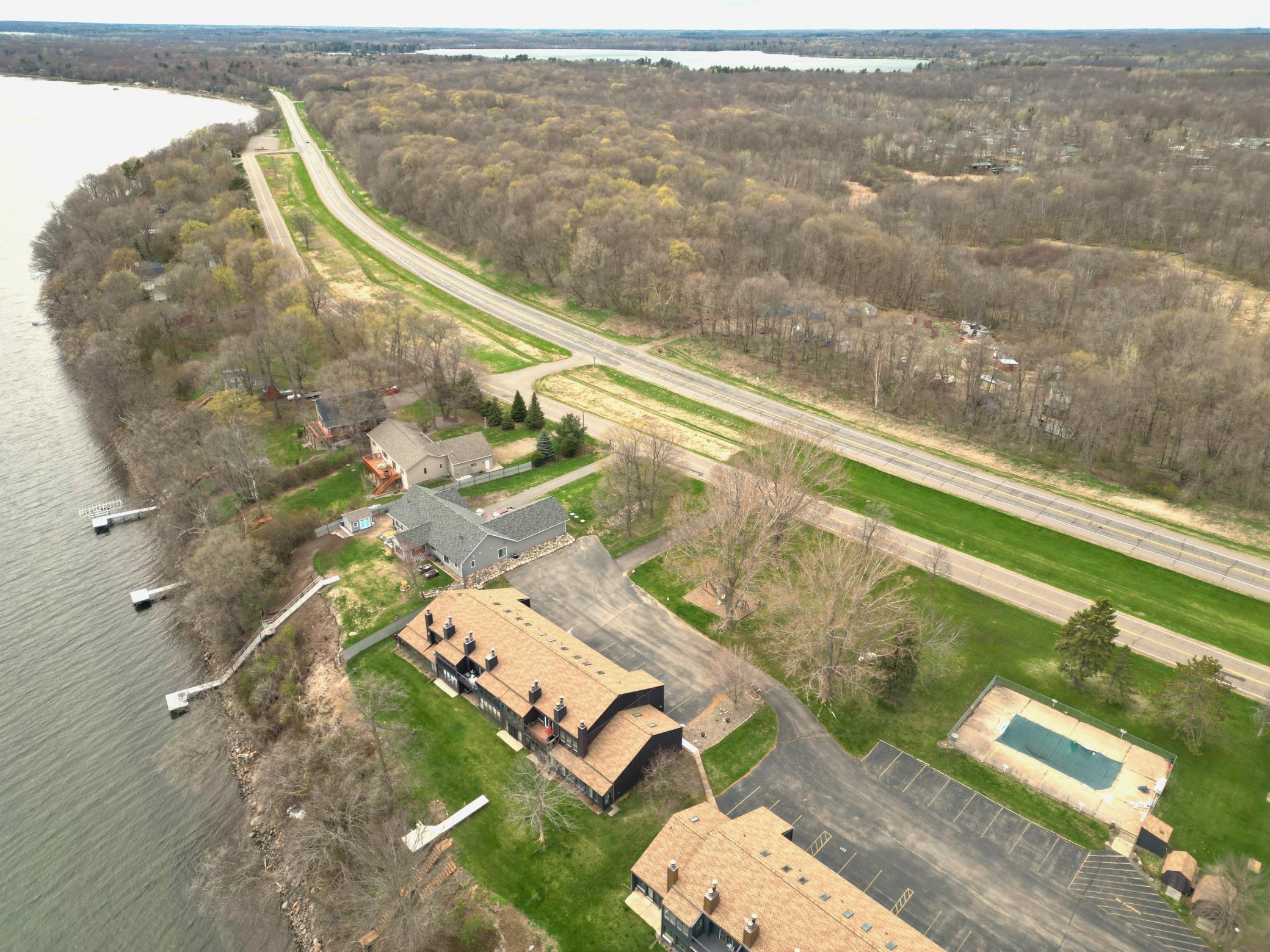 Great landscape picture. Shows your great year round access to Highway 169.
