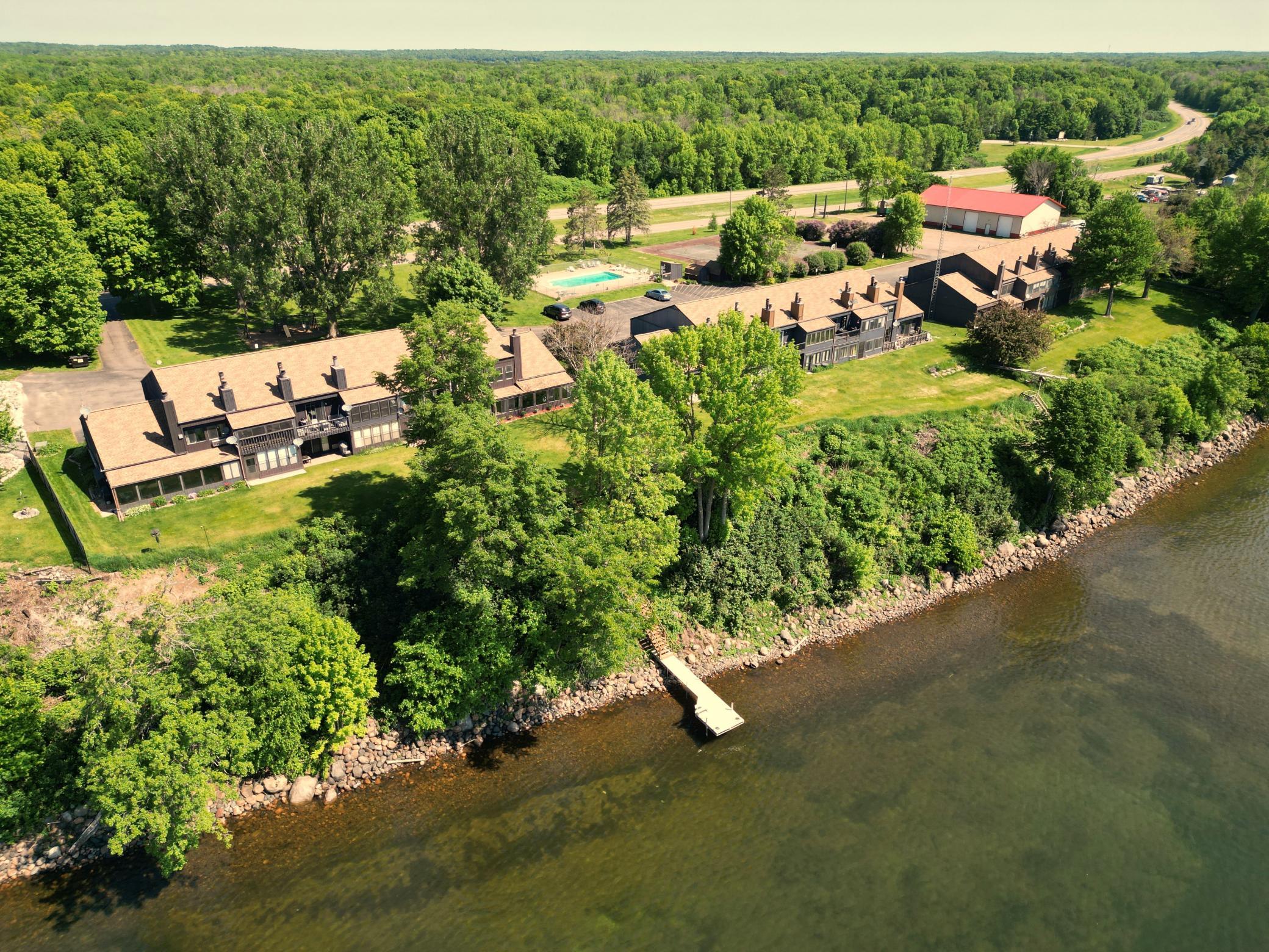 The views are spectacular all year long. The association has an in ground pool, tennis courts and lots more to offer for you and your guests to use.