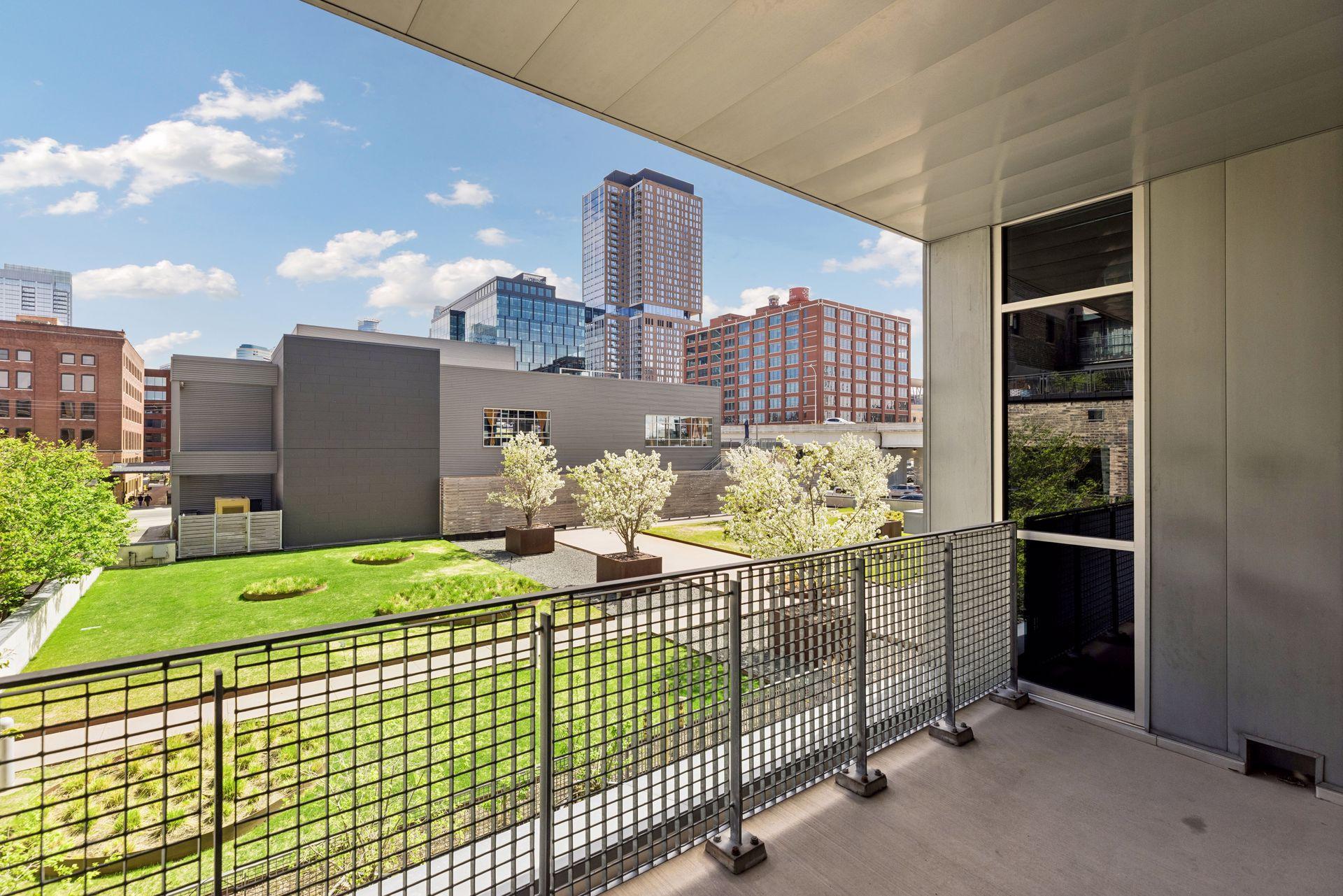 Private balcony