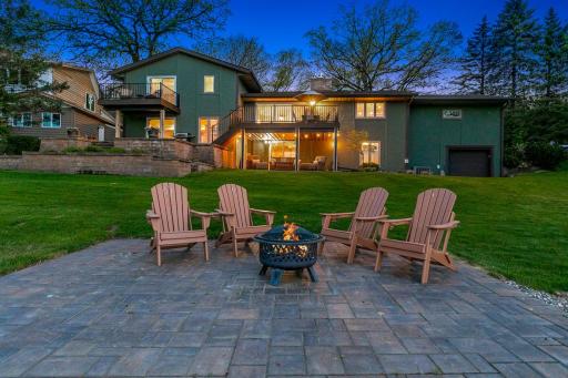 Paver fire-pit an amazing place to spend warm summer nights