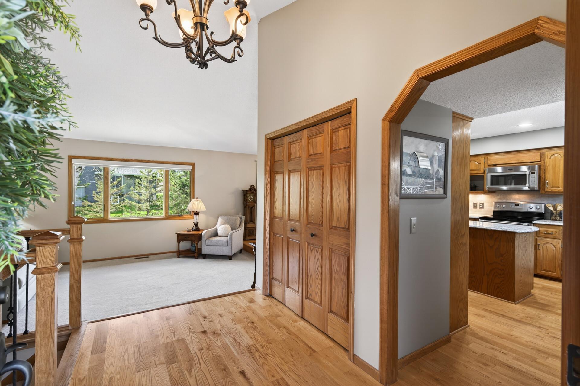 Wide front entry