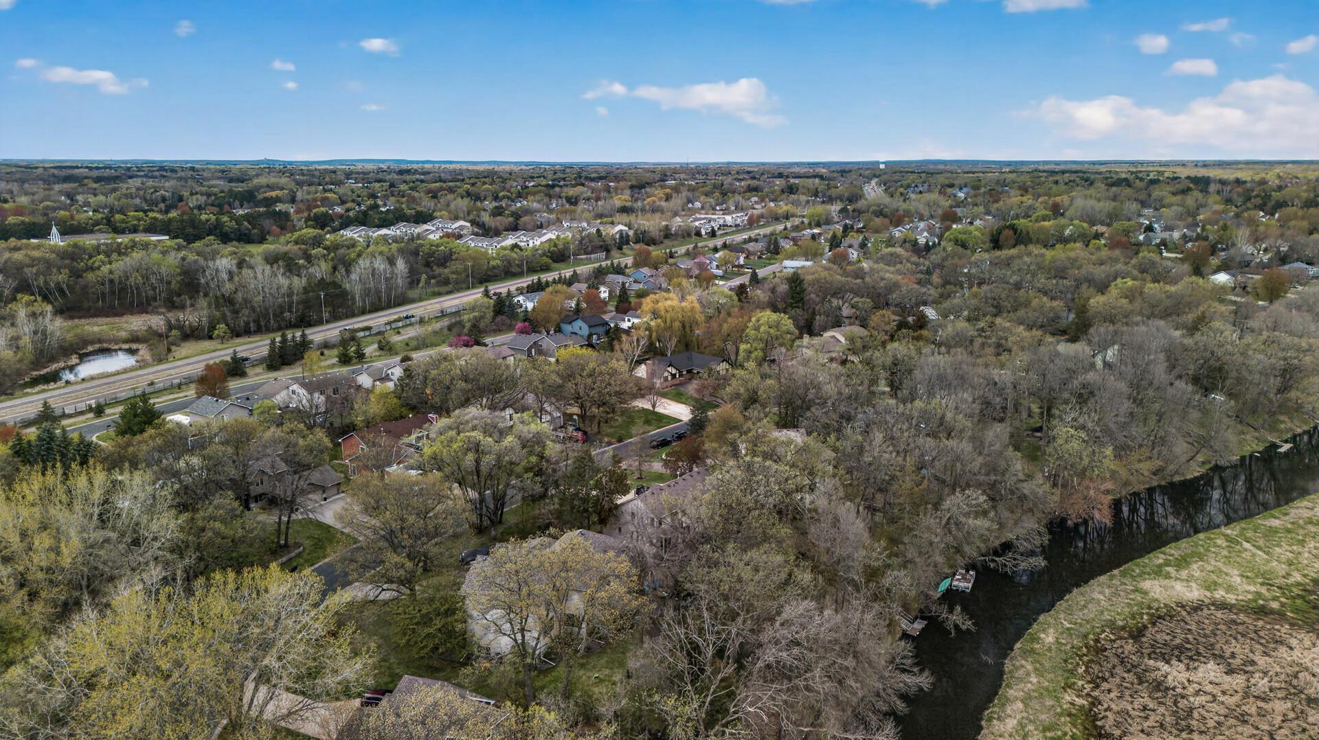 Come walk the neighborhood along the Rum River