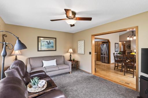 Cozy up and enjoy all that this sunroom has to offer