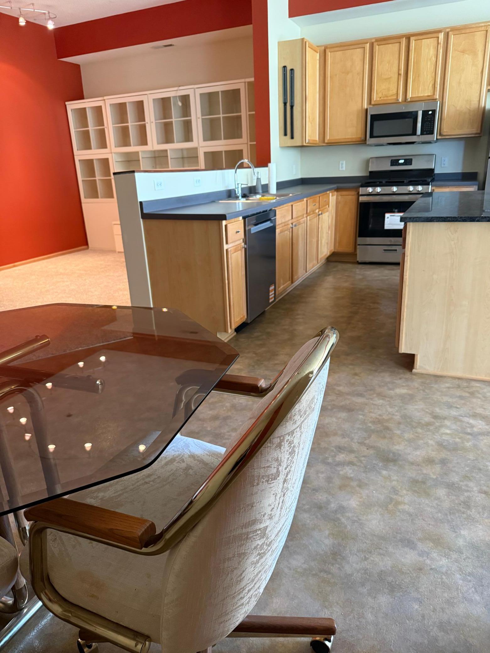 Dining Area adjoins Kitchen