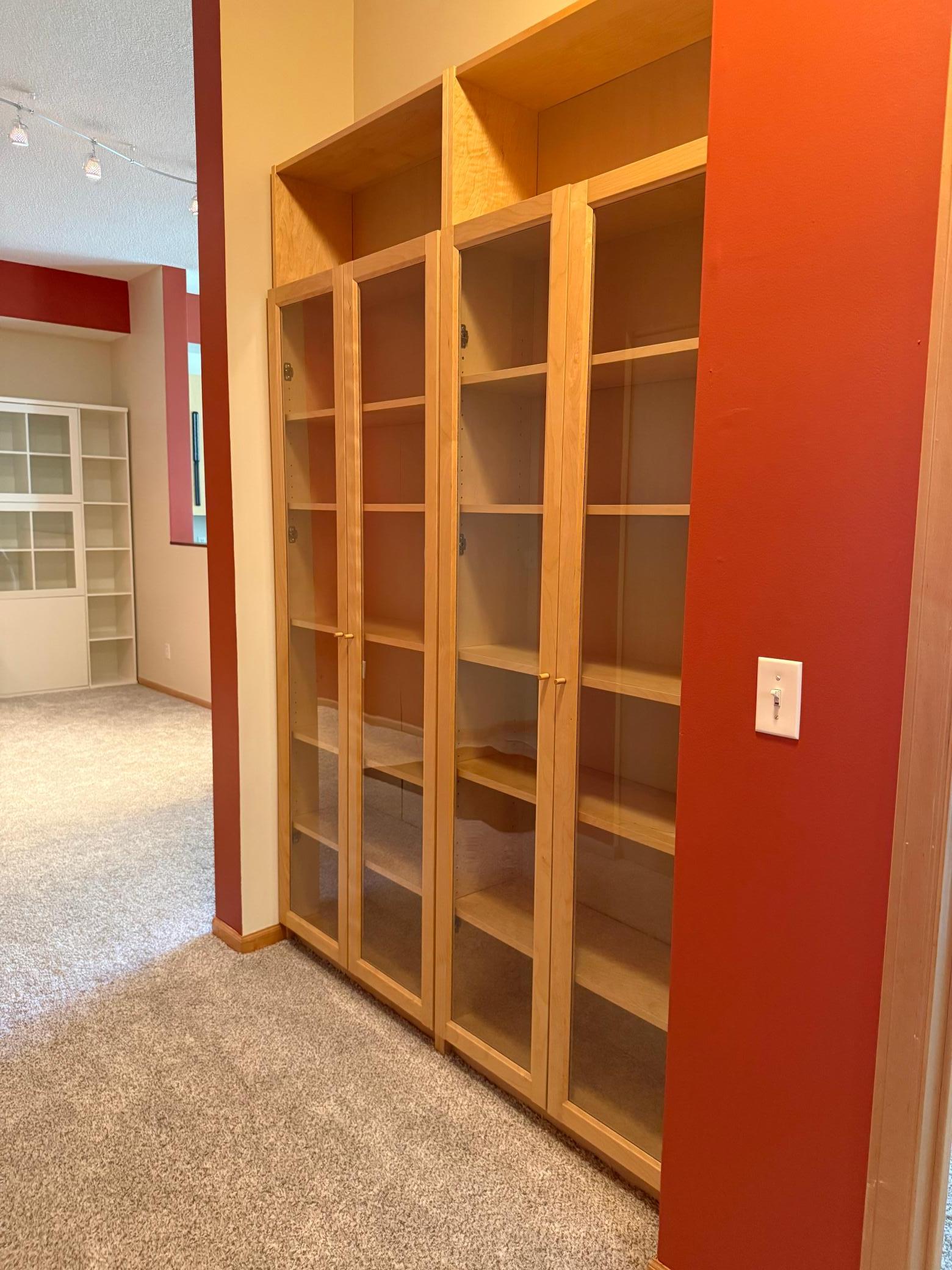 Beautiful Hall Shelves