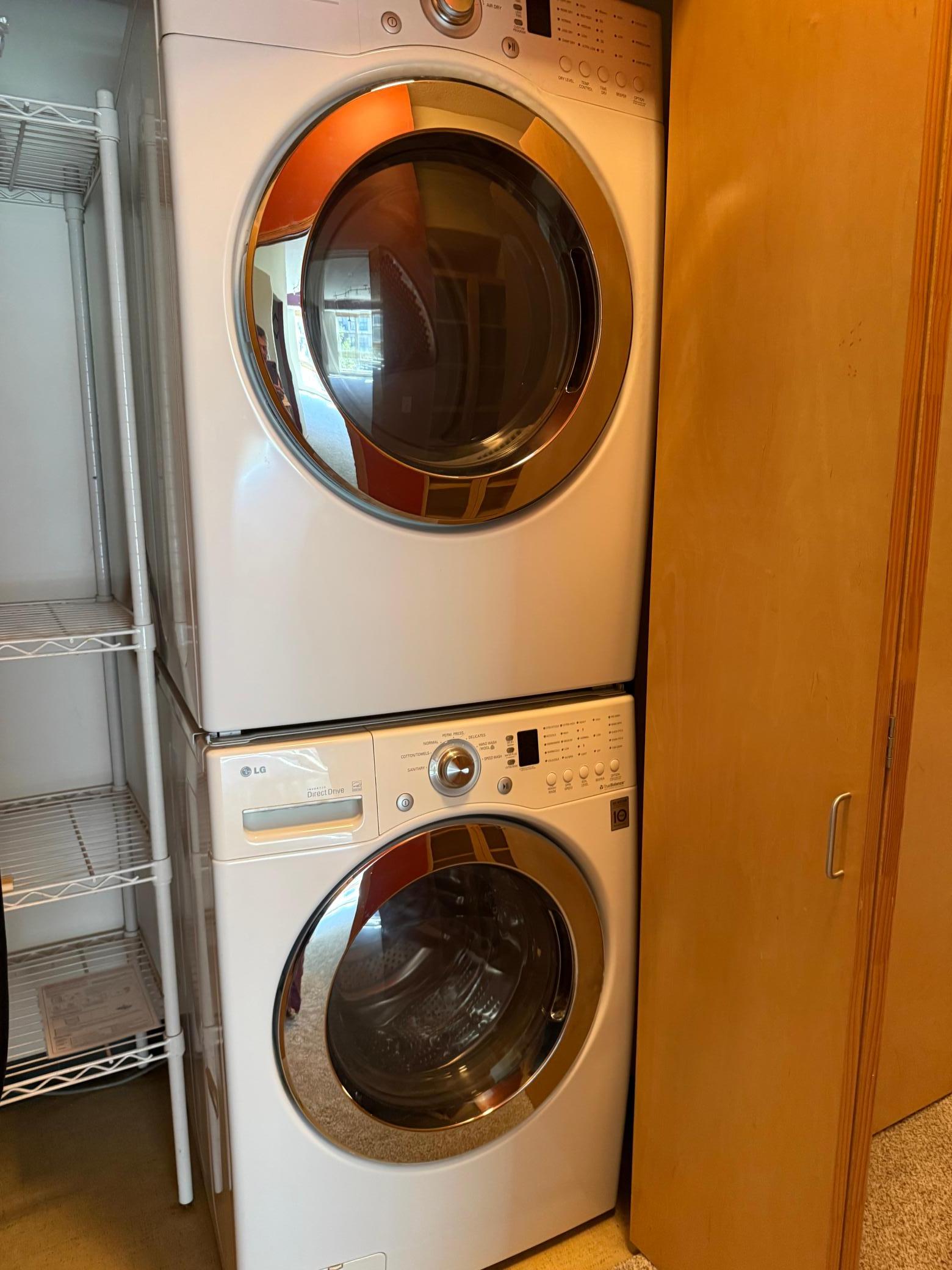 Washer and Dryer in Unit