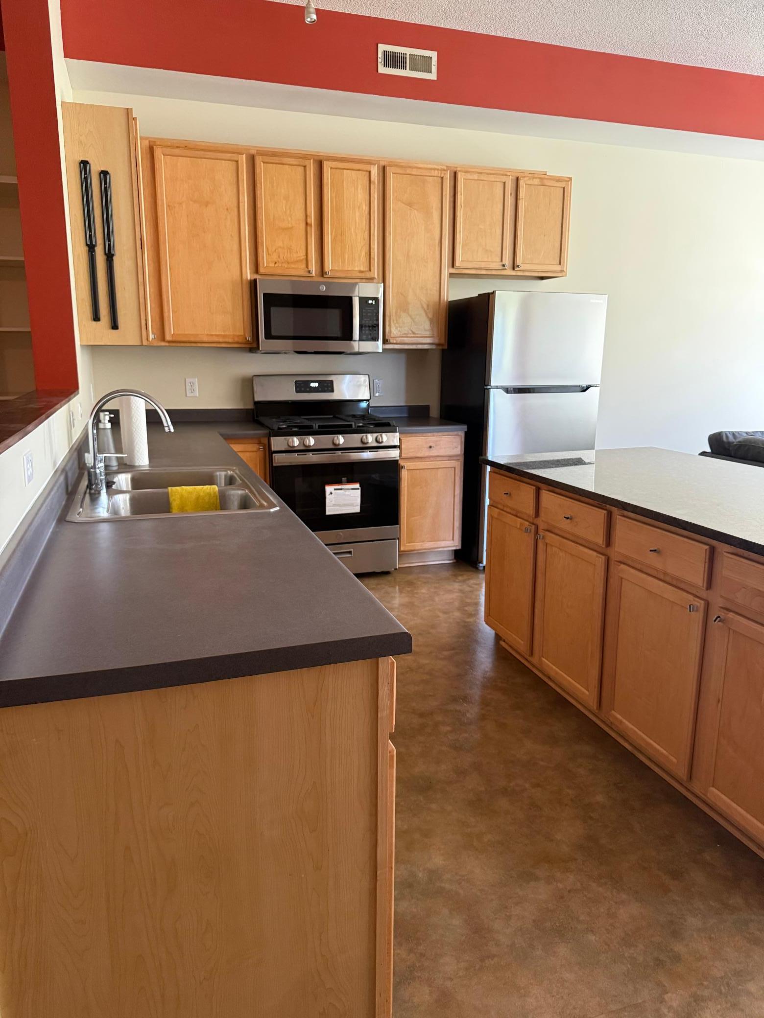 Convenient Food Prep Area