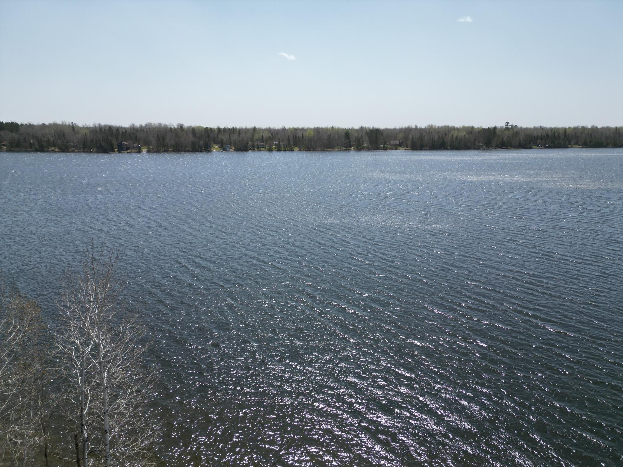 This home features 250 feet of lakeshore