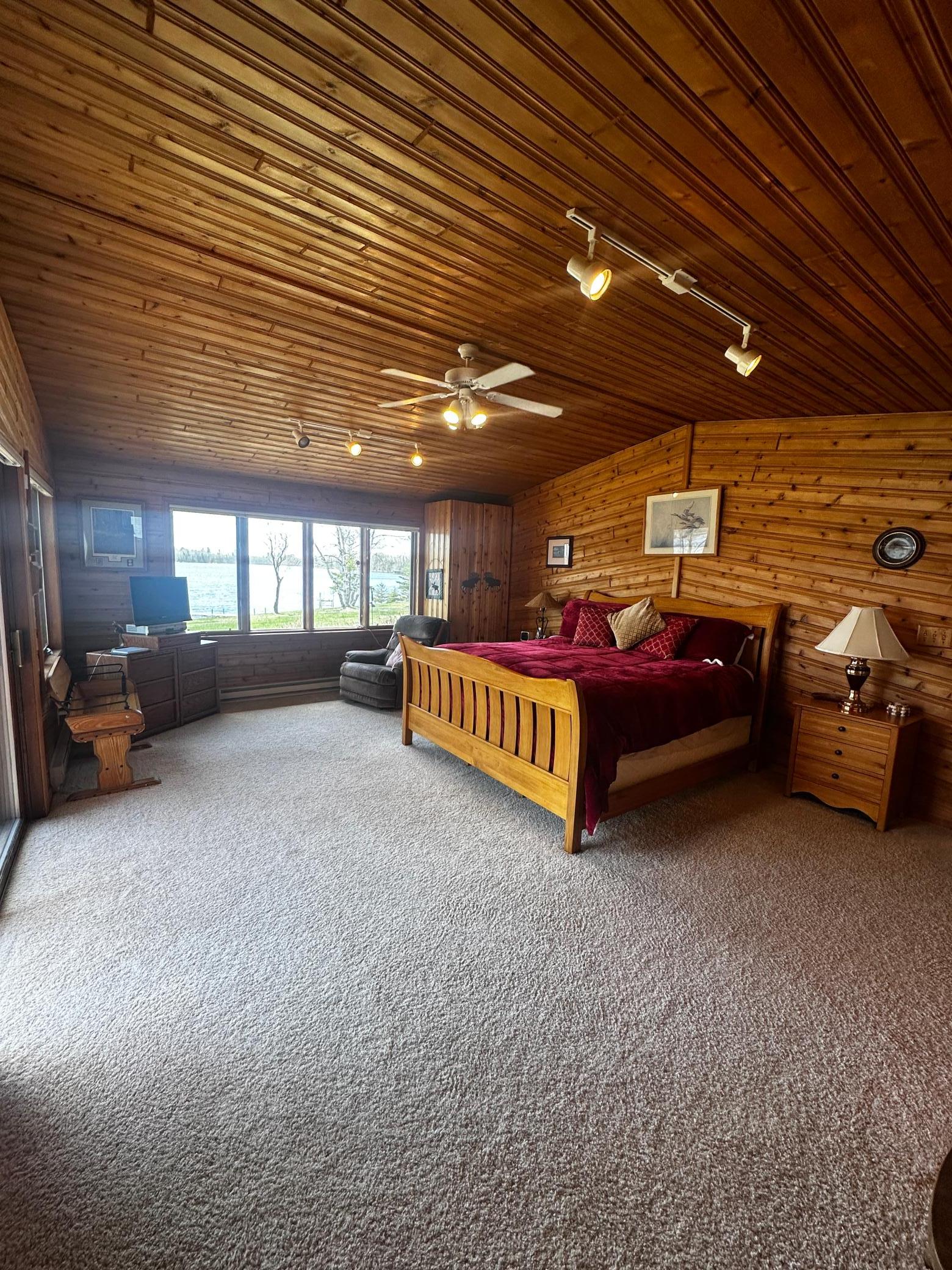 Incredible main level primary ensuite with large closet.