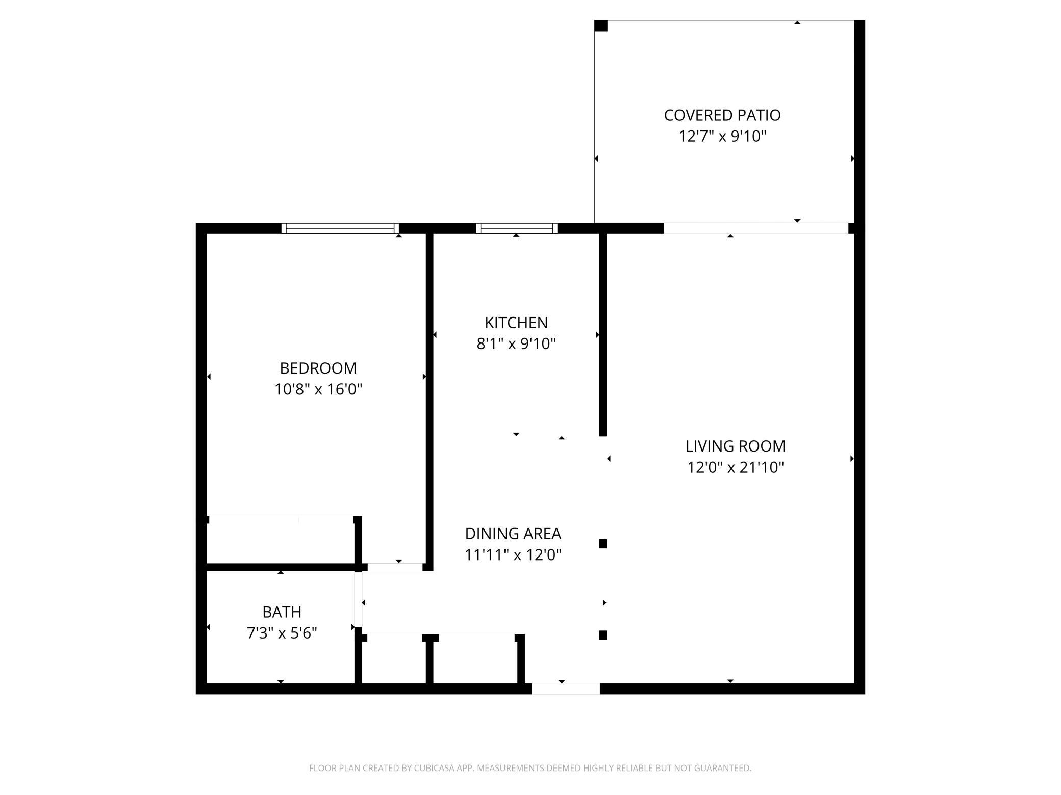 #114 Condo Layout
