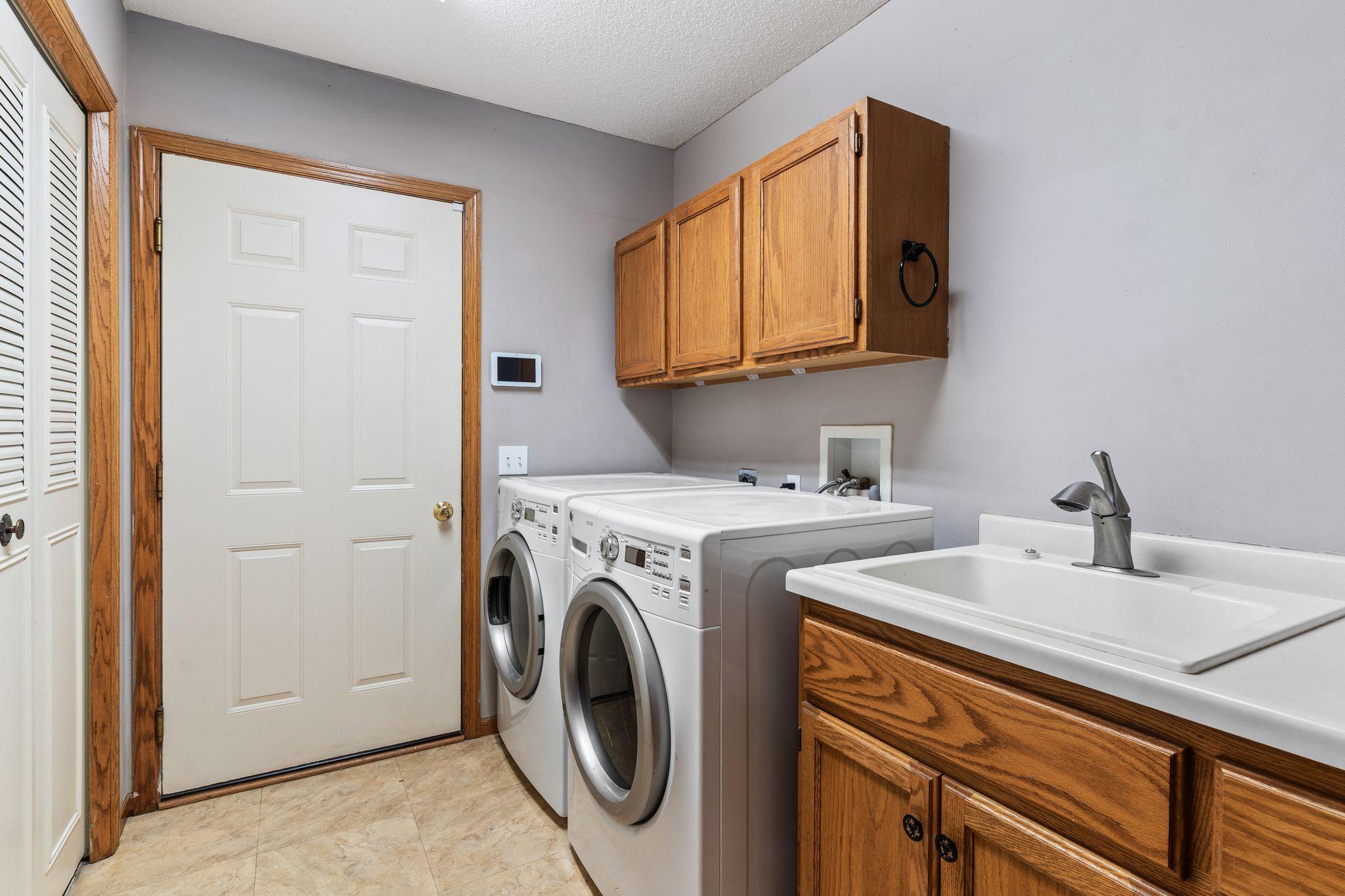Laundry With Garage Access