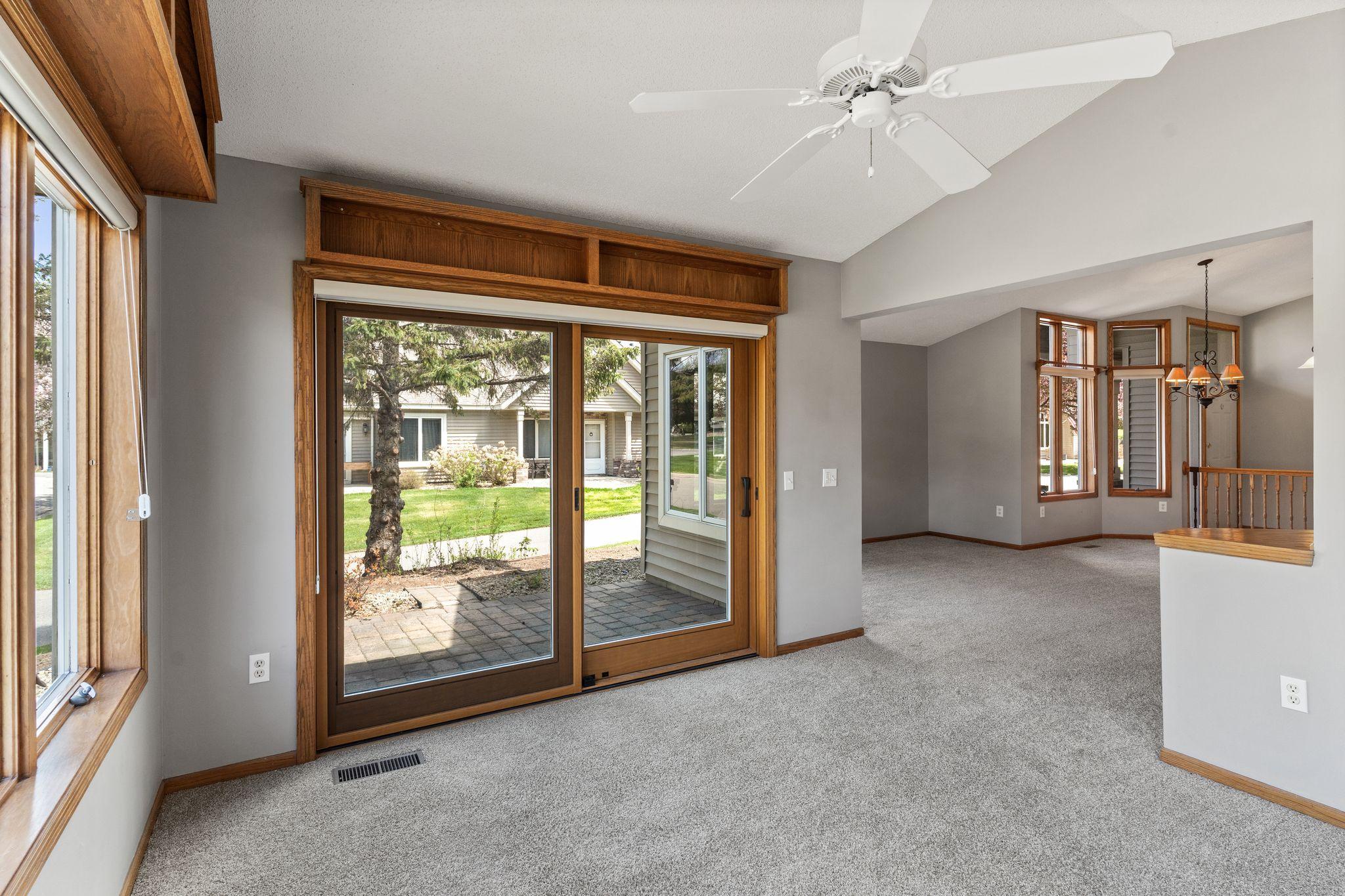 Opens to Brick Patio Area