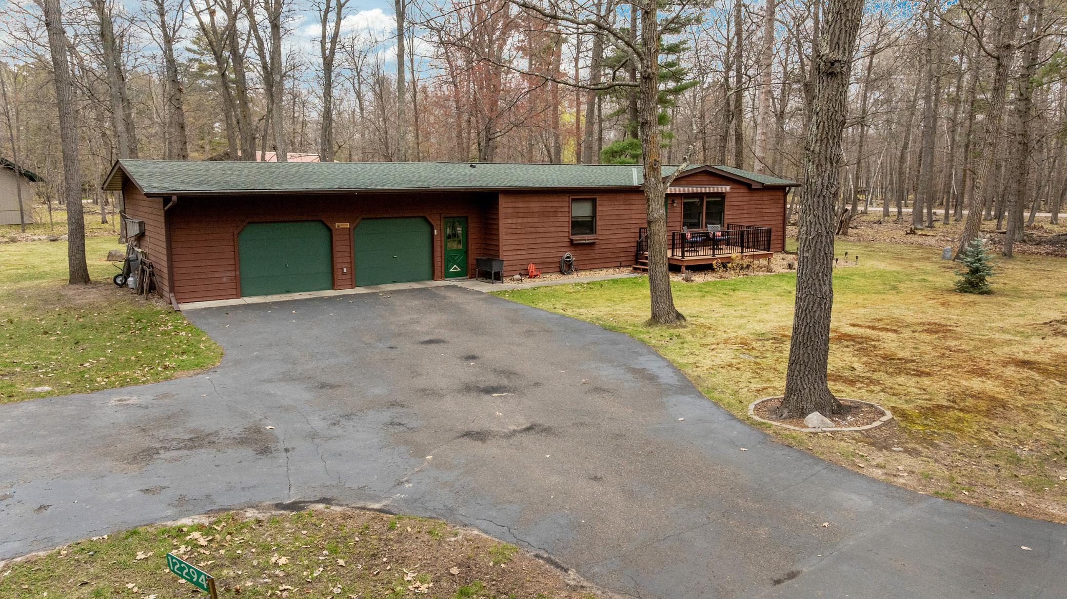 Asphalt driveway