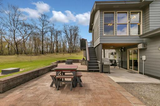 This paver patio is great for entertaining or family time. This is another unique feature of this home.