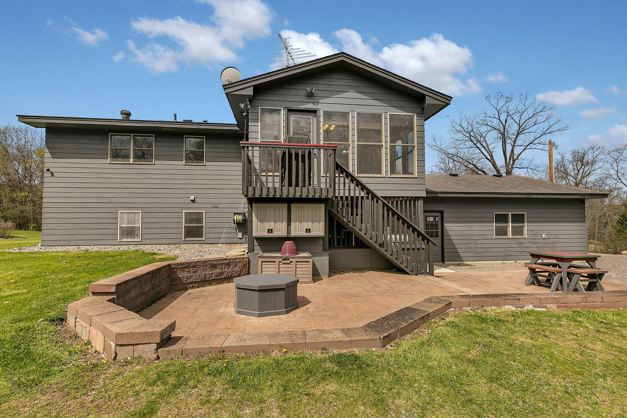 This two tier patio is something that you will not find with most homes. You will have your choices of what patio to enjoy and when.