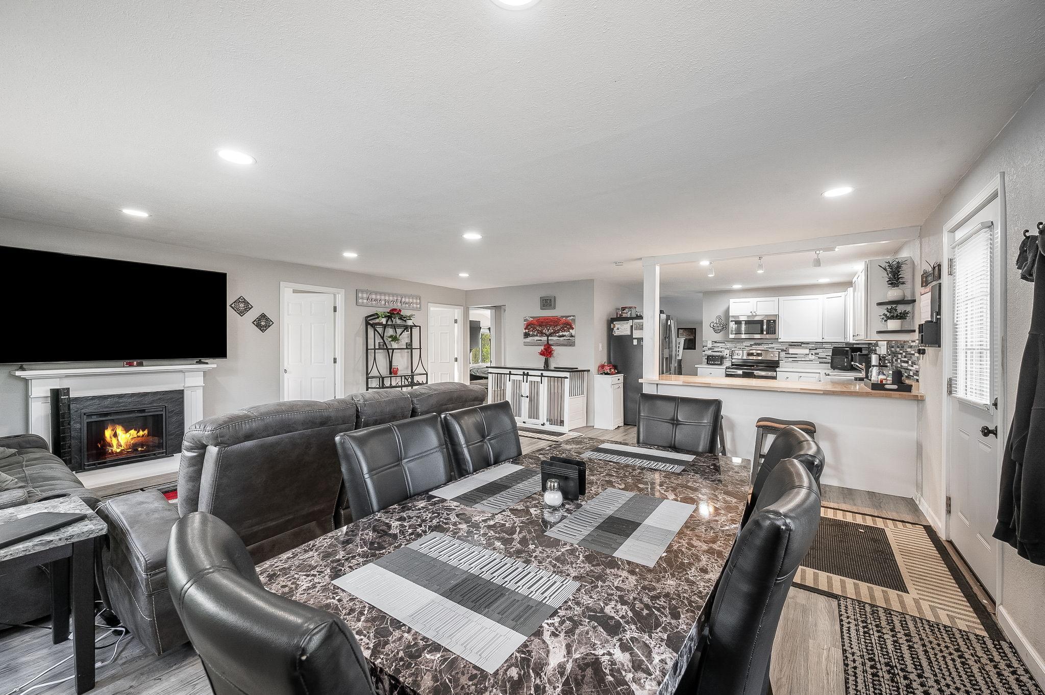 Dining Area toward Kitchen