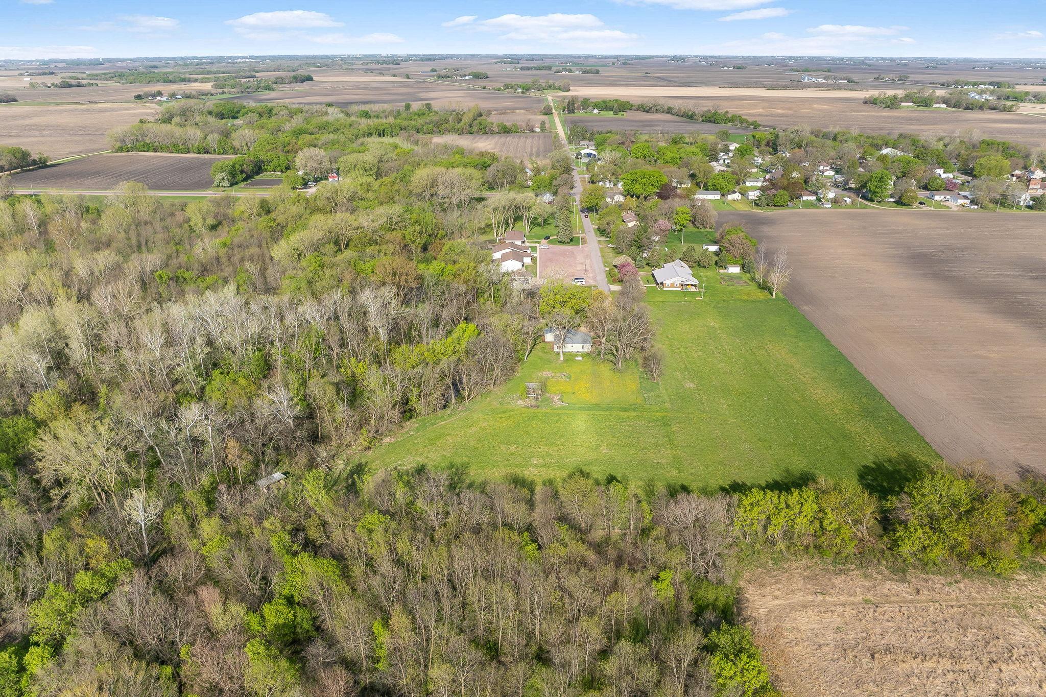 Aeriel View Looking West