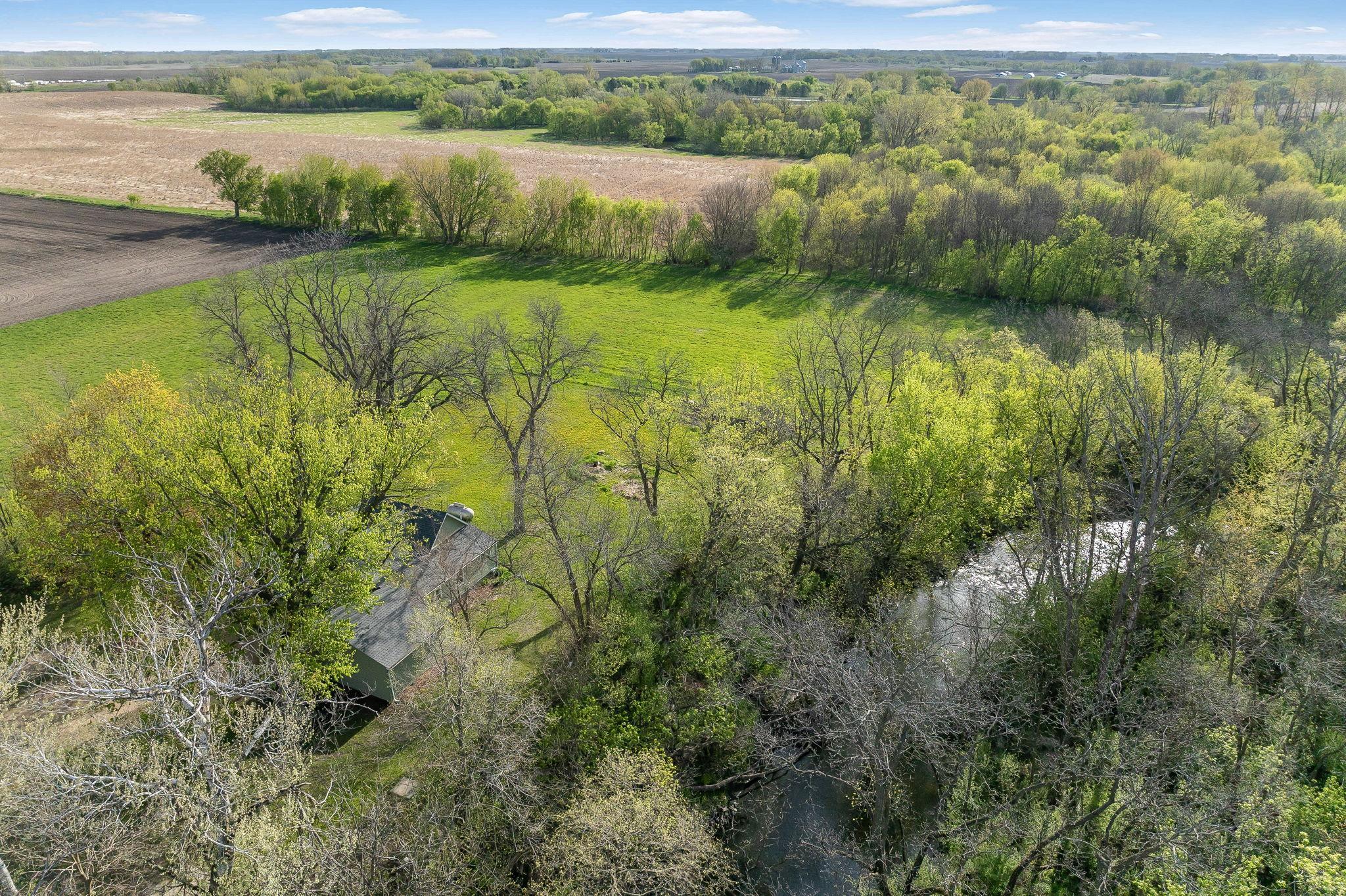 Aeriel View of Center Creek