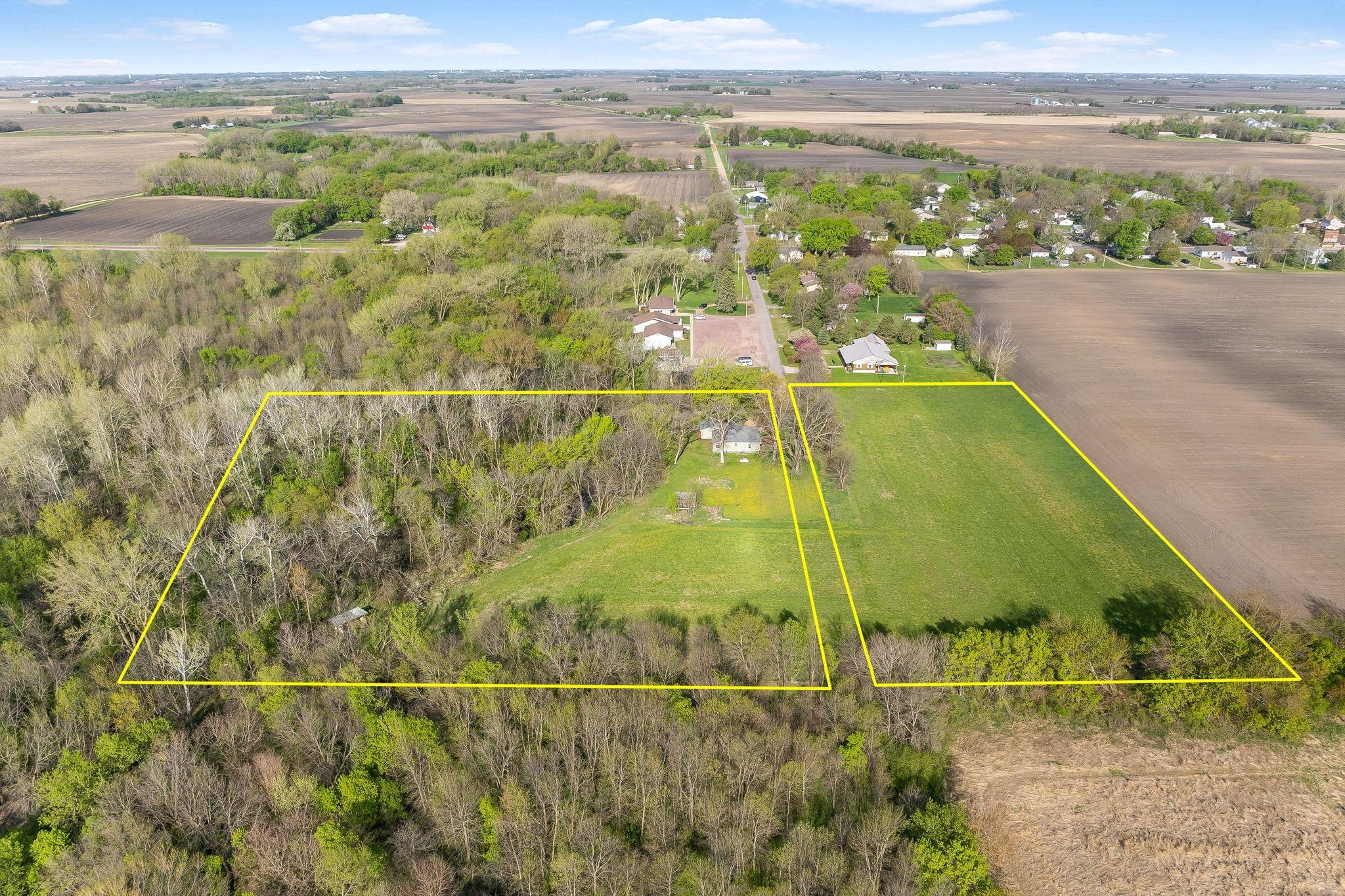 Aeriel View of complete property