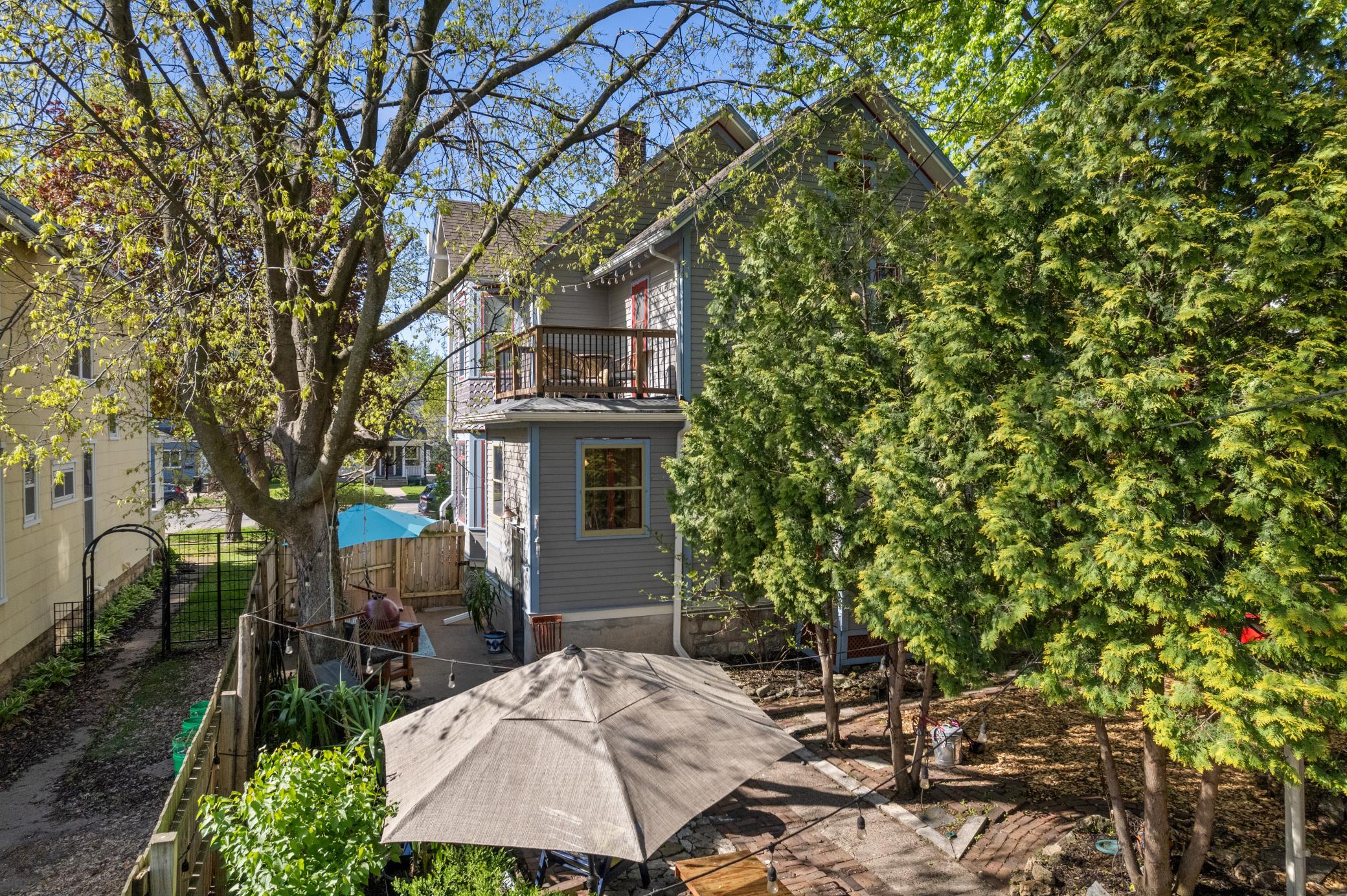 Back of house view
