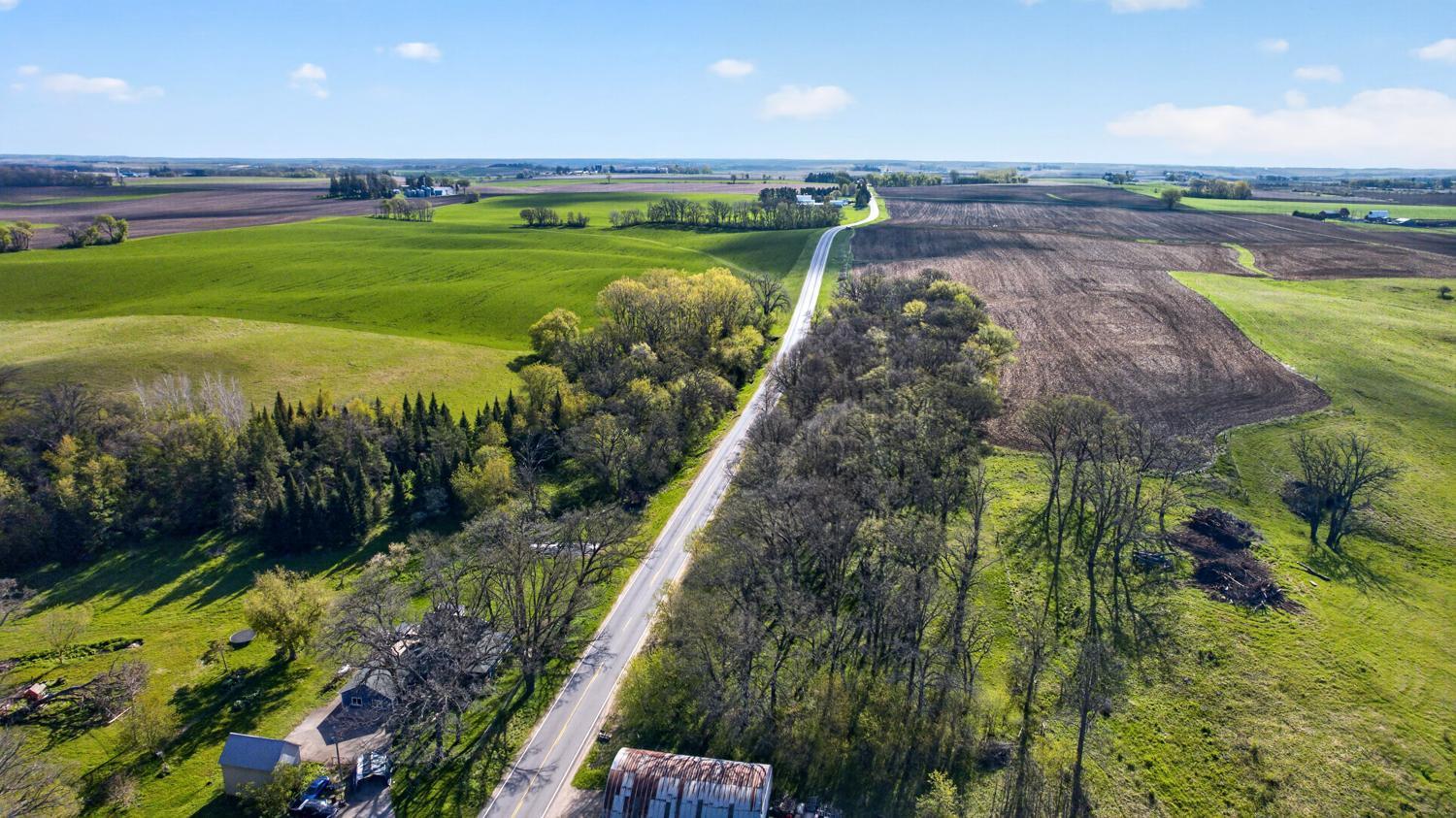 Aerial Looking East