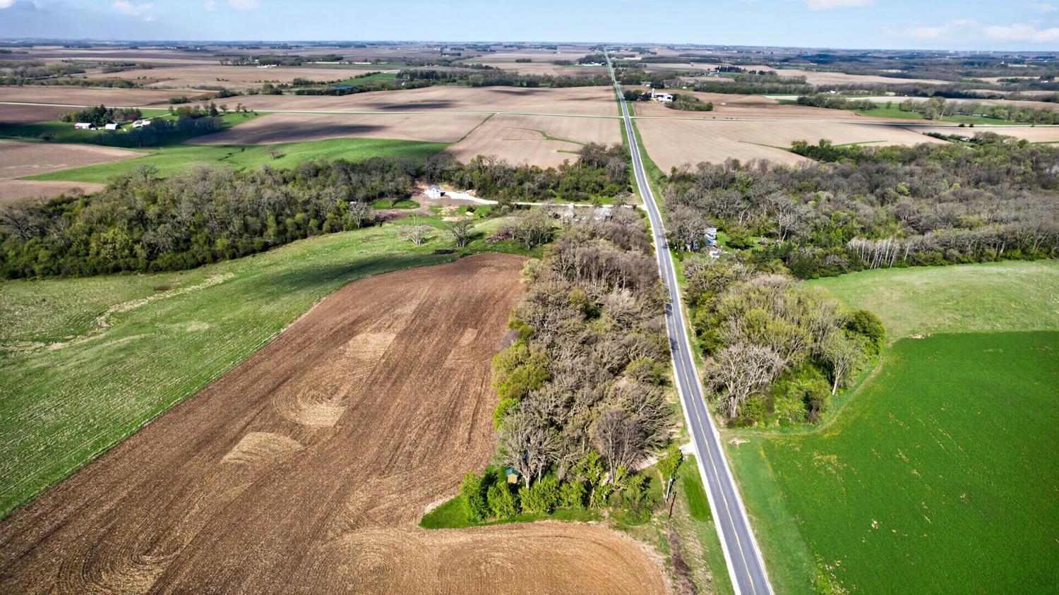 Aerial Looking West