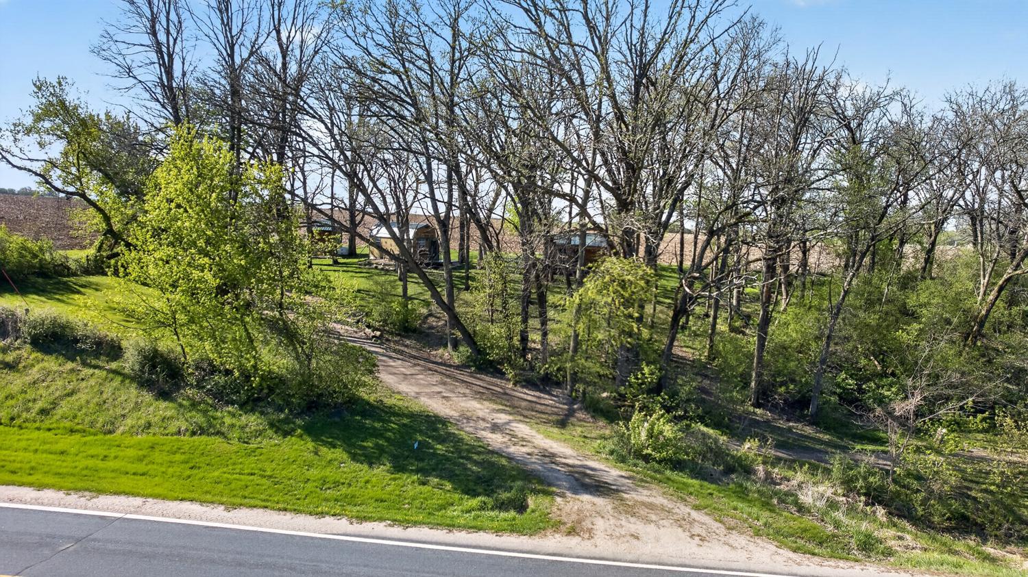 Aerial Looking South