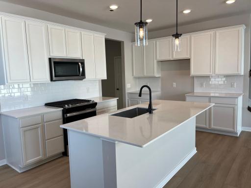 Upgraded black finishes