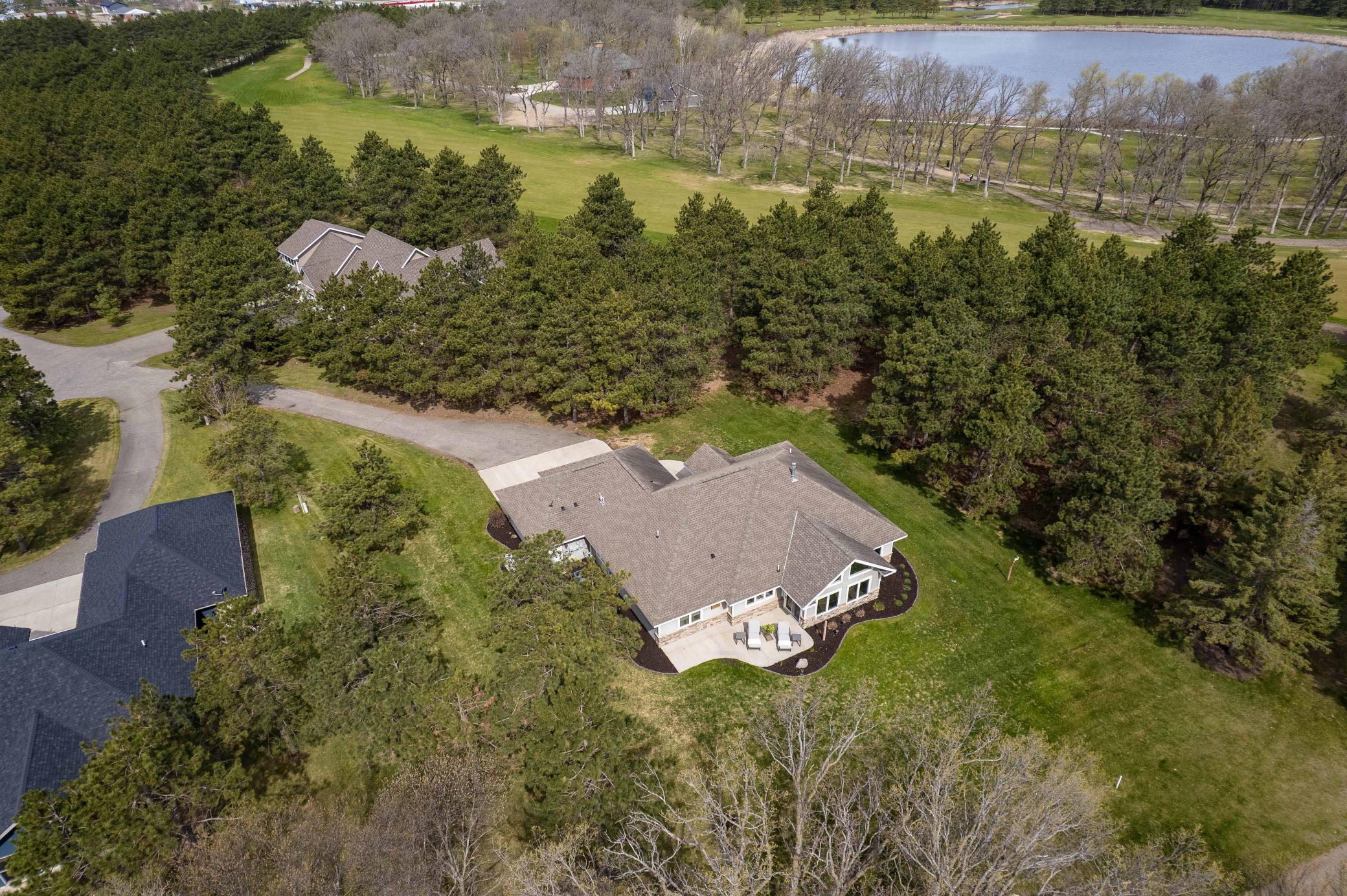 Aerial to North