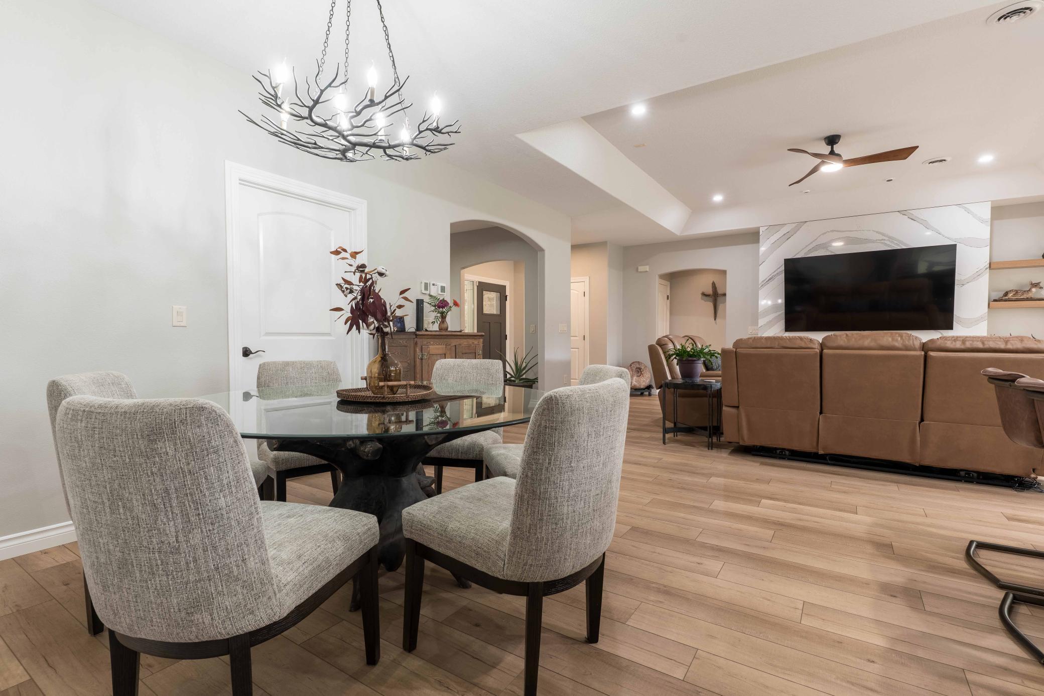 Dining / Living / Office Entry