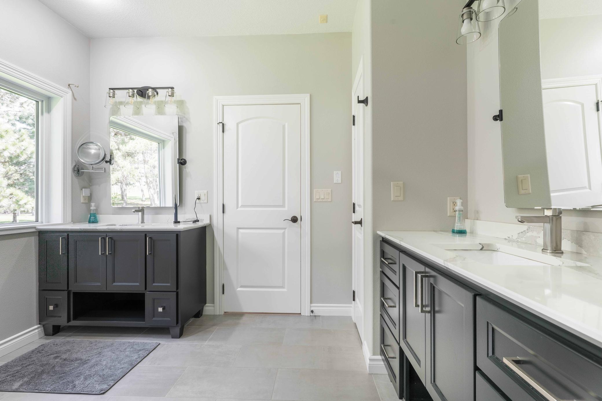 Primary Bath Dual Vanities