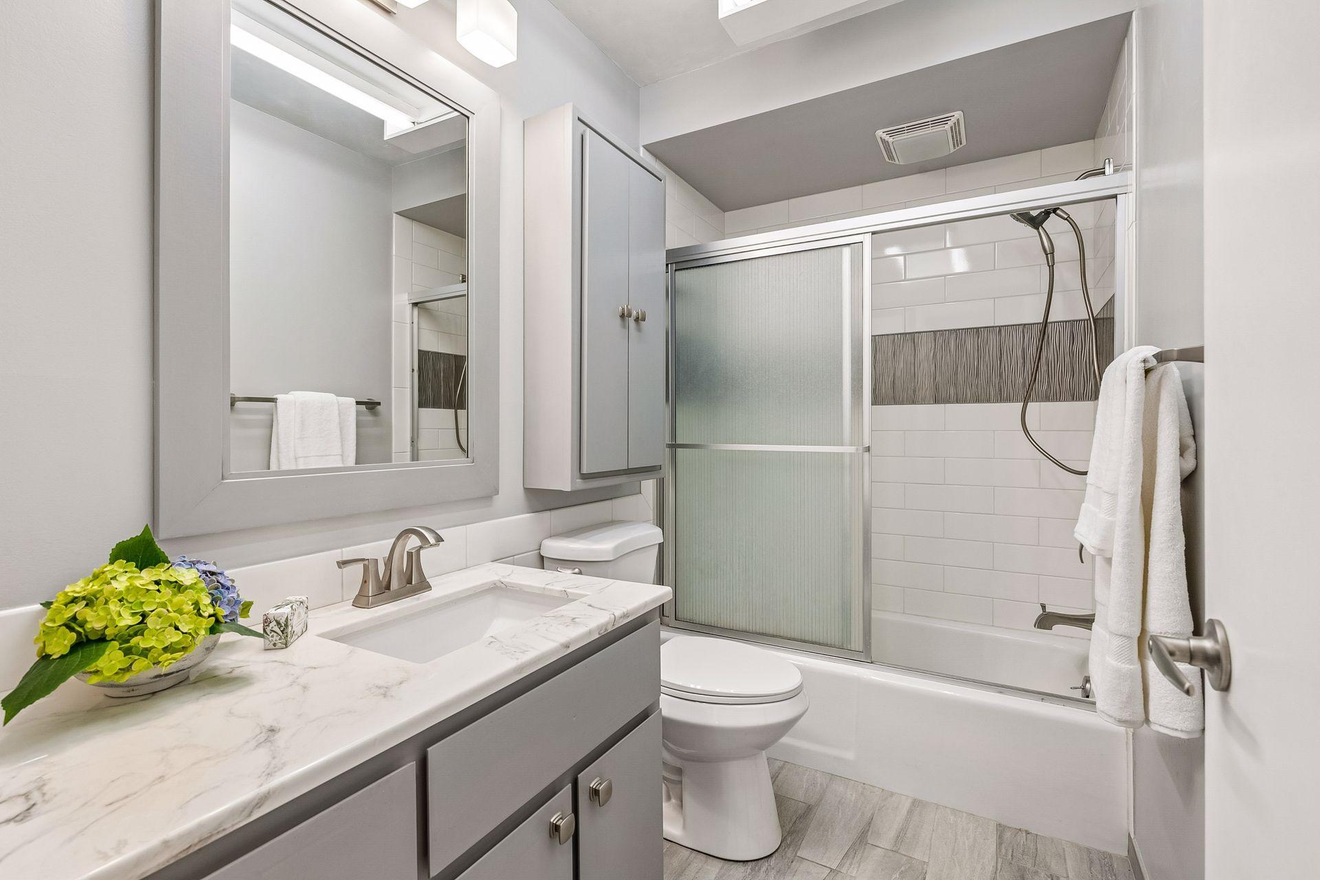 Updated bathroom