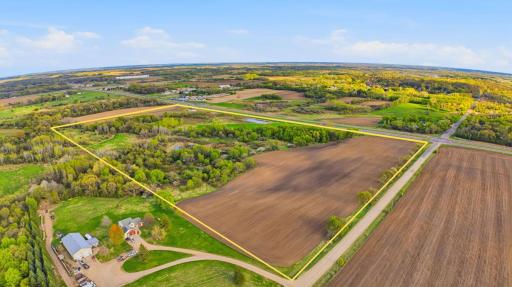 49.46 of the total acres on the north side of 260th