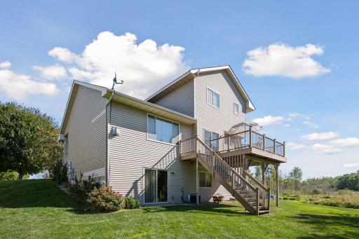 12 x 12 Maintenance Free deck overlooking nature
