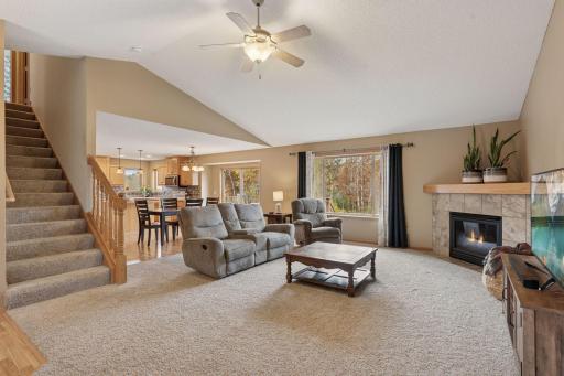 Naturally bright home, west facing backyard