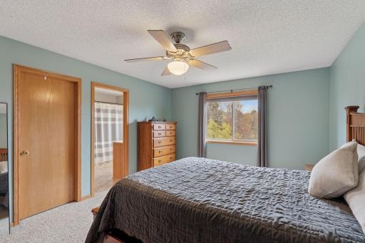 Walk in closet and private bath off Primary Bedroom