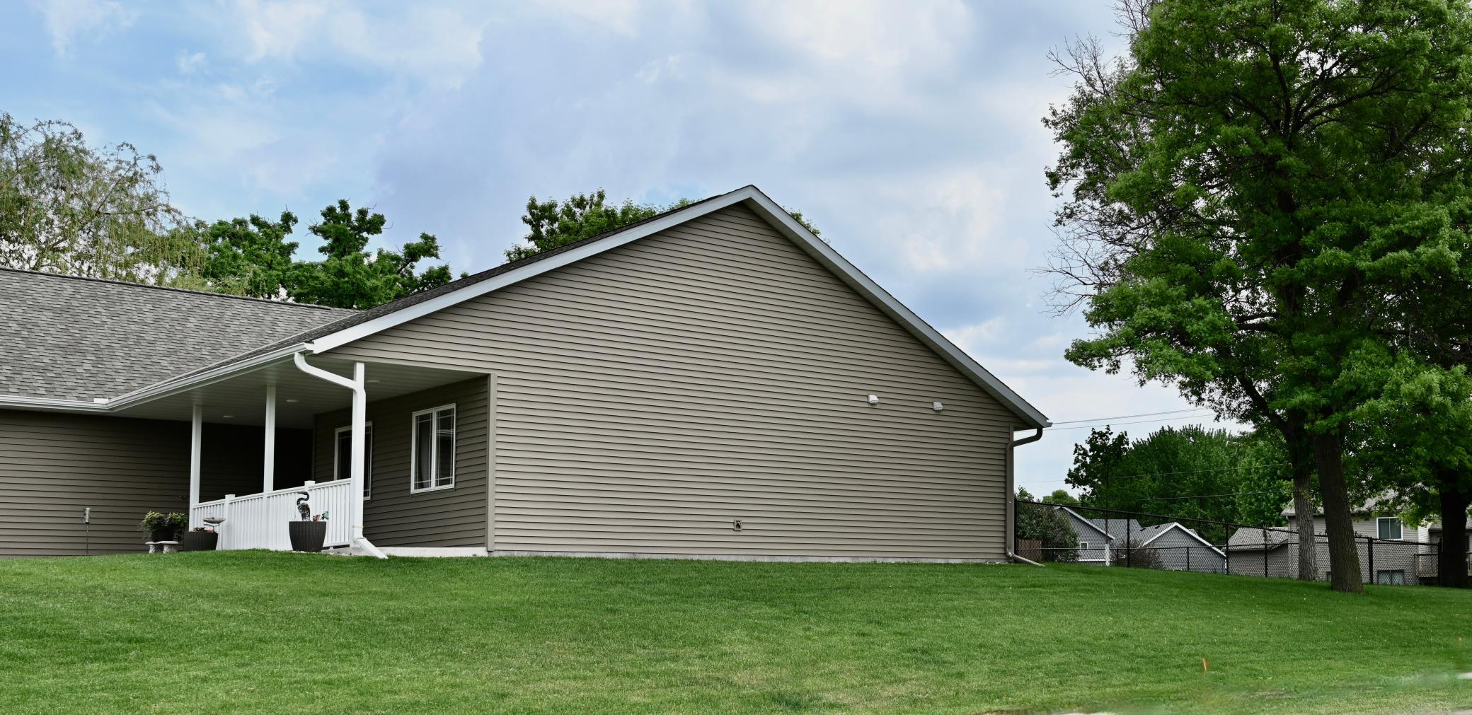 Side from the street