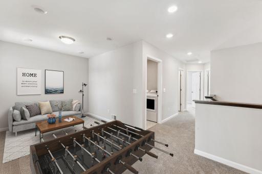Spacious loft for versatile use - for illustrative purposes only