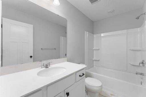 Upper full bathroom - for illustrative purposes only