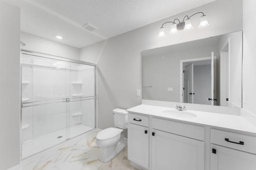 Owner's suite bathroom - for illustrative purposes only