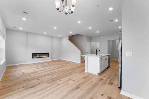Main living area - for illustrative purposes only