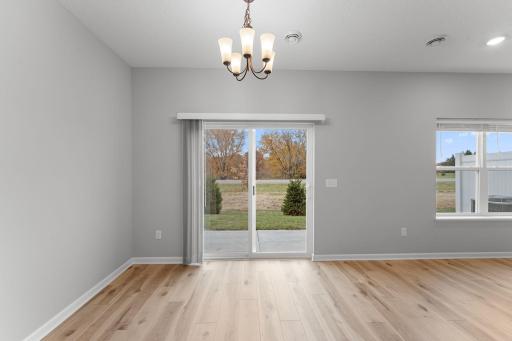 Dining room - for illustrative purposes only