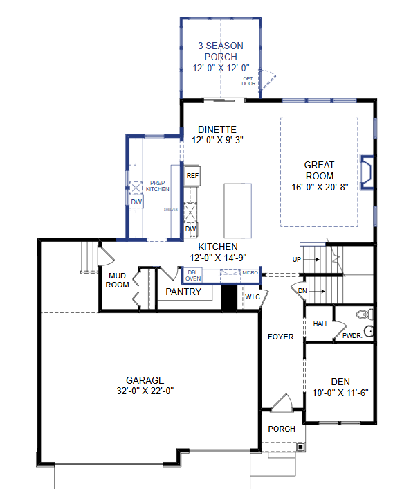 First Floor Floorplan