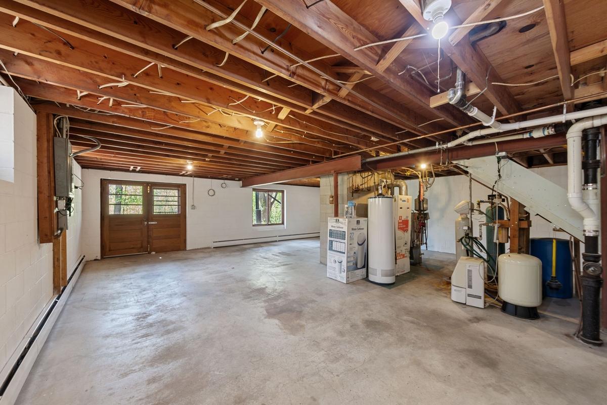 Basement in main house