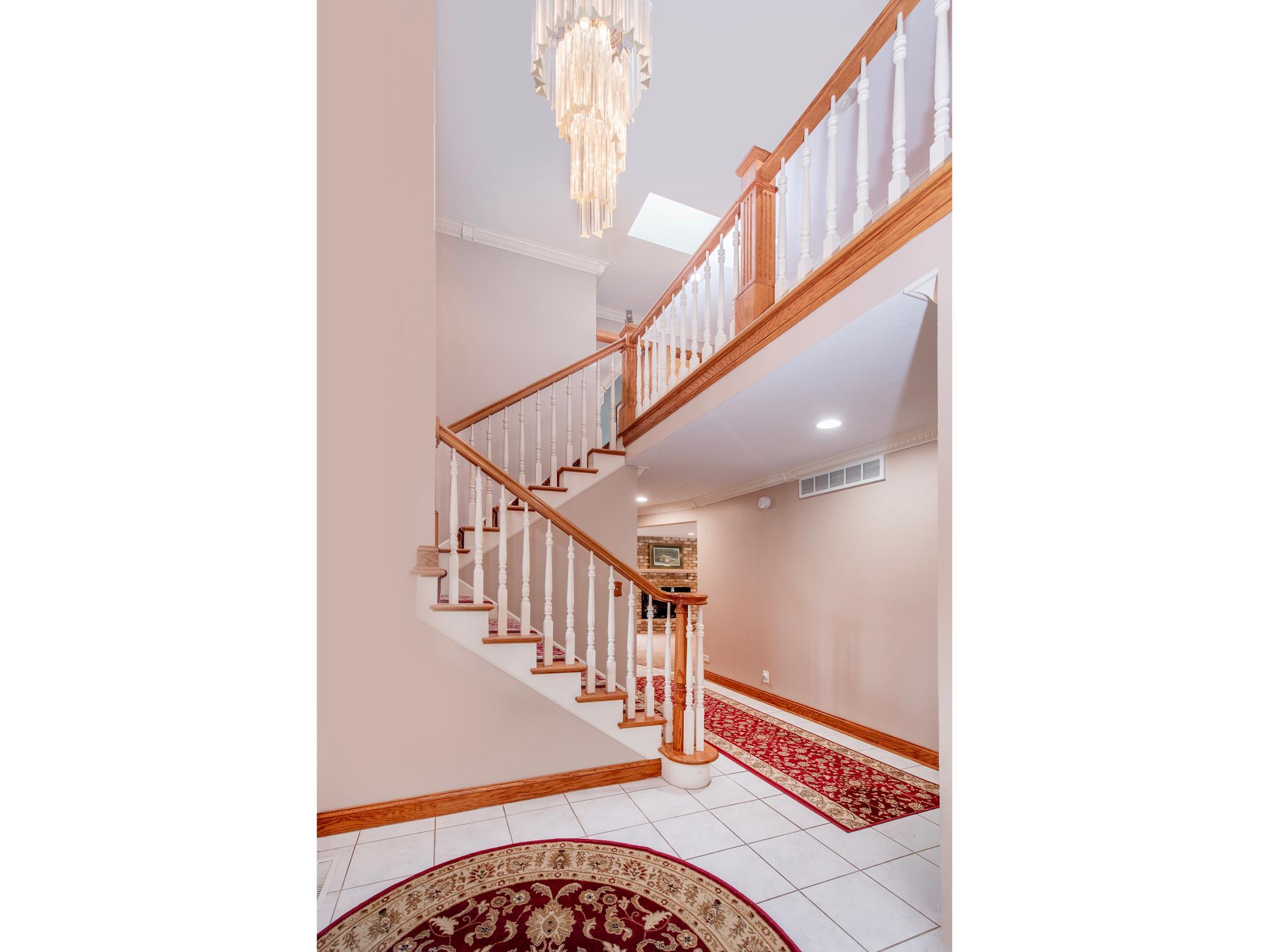 Stunning staircase.